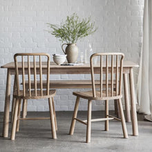 Load image into Gallery viewer, Murphy 4 Seater Rectangular Oak Dining Table in Natural
