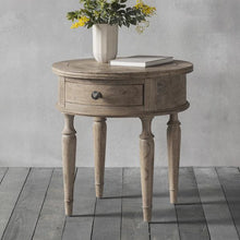 Load image into Gallery viewer, Matilda Round Ash Side Table in Natural
