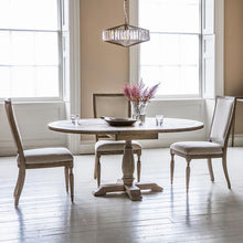 Load image into Gallery viewer, Matilda 4 Seater Round Mindy Wood Dining Table in Natural
