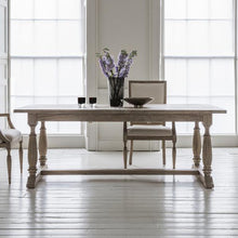 Load image into Gallery viewer, Matilda 6-8 Seater Extendable Mindy Wood Dining Table in Natural
