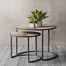 Load image into Gallery viewer, Alma Wooden Nest Of Coffee Tables in Natural
