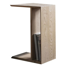 Load image into Gallery viewer, Odette Rectangular Oak Side Table in Natural
