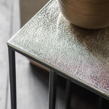 Load image into Gallery viewer, Arison Metal Side Table in Black
