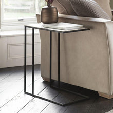 Load image into Gallery viewer, Arison Metal Side Table in Black
