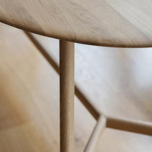 Load image into Gallery viewer, Talia 4 Seater Oval Oak Dining Table in Natural
