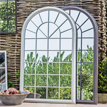 Load image into Gallery viewer, Daisy Window Pane Outdoor Mirror
