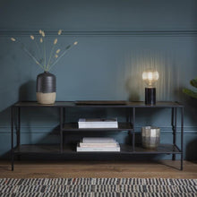 Load image into Gallery viewer, Reilly Metal Media Unit in Gold
