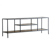 Load image into Gallery viewer, Reilly Metal Media Unit in Gold
