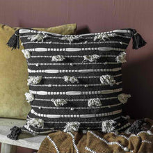 Load image into Gallery viewer, Arya Cushion in Black and White
