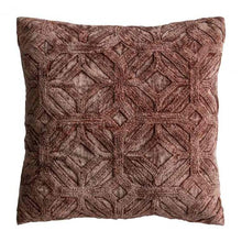 Load image into Gallery viewer, Inara Washed Cushion in Brick
