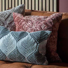 Load image into Gallery viewer, Inara Washed Cushion in Brick
