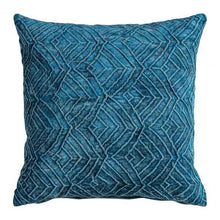 Load image into Gallery viewer, Yasmin Velvet Cushion in Teal
