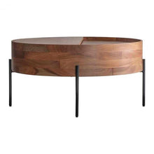 Load image into Gallery viewer, Juni Round Acacia Wood Coffee Table
