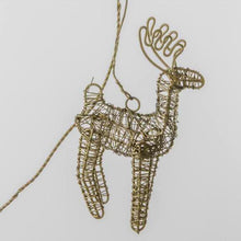 Load image into Gallery viewer, Blitzen Christmas Garland in Brass
