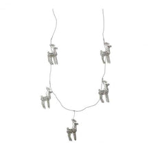 Load image into Gallery viewer, Blitzen Christmas Garland in White
