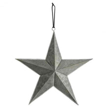 Load image into Gallery viewer, Star Bauble in Grey/Silver
