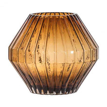 Load image into Gallery viewer, Niamh Glass Vase in Amber
