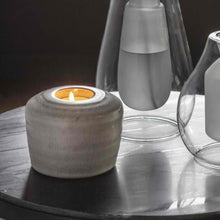 Load image into Gallery viewer, Ari Set of 2 Tealight Holders in Grey
