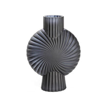 Load image into Gallery viewer, Stella Small Vase in Frosted Black
