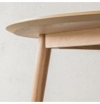 Load image into Gallery viewer, Odette 4 Seater Round Oak Dining Table in Natural
