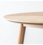 Load image into Gallery viewer, Odette 4 Seater Round Oak Dining Table in Natural
