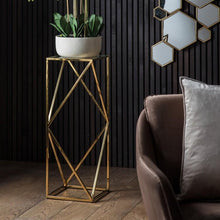 Load image into Gallery viewer, Eliana Side Table in Gold
