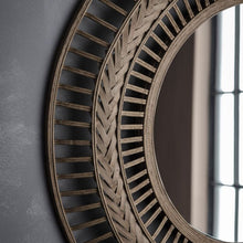 Load image into Gallery viewer, Althea Round Wall Mirror in Grey
