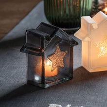 Load image into Gallery viewer, Mary Christmas Tealight Holder in Grey
