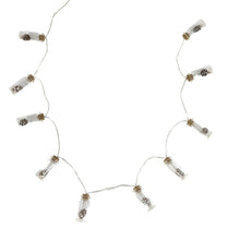 Load image into Gallery viewer, Patricia Glass Jars Pinecone Garland in Clear
