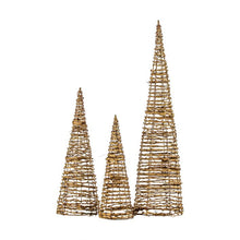 Load image into Gallery viewer, Farley Set of 3 Rattan Trees
