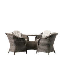 Load image into Gallery viewer, Palma Outdoor 4-Seater Dining Set in Natural
