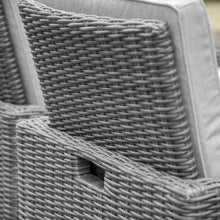 Load image into Gallery viewer, Valencia Outdoor 8-Seater Cube Dining Set in Grey

