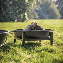 Load image into Gallery viewer, Amalfi Iron Outdoor Firepit in Black

