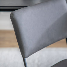 Load image into Gallery viewer, Maia Set of 2 Dining Chairs in Charcoal
