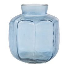 Load image into Gallery viewer, Ainsley Glass Vase in Blue
