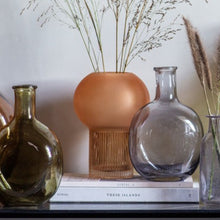 Load image into Gallery viewer, Jase Glass Vase in Orange
