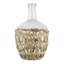 Load image into Gallery viewer, Cinzia Rattan Bottle Vase in Natural
