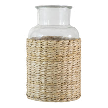 Load image into Gallery viewer, Gemma Seagrass Vase in Natural
