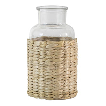 Load image into Gallery viewer, Gemma Seagrass Vase in Natural

