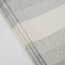 Load image into Gallery viewer, Milah Set of 4 Cotton Stripe Placemats in Grey
