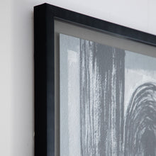 Load image into Gallery viewer, Iona Abstract Charcoal Wall Art in Monochrome
