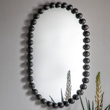 Load image into Gallery viewer, Kali Oval Mirror in Black
