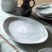 Load image into Gallery viewer, Anisa Ridged Platter in Natural
