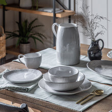 Load image into Gallery viewer, Anisa Ridged Jug in White
