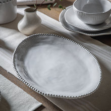 Load image into Gallery viewer, Anisa Organic Beaded Platter in Natural
