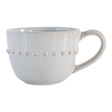 Load image into Gallery viewer, Anisa Organic Set of 4 Beaded Mugs in White
