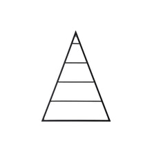 Load image into Gallery viewer, Layla Wall Christmas Tree in Black

