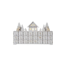 Load image into Gallery viewer, Hudson Wooden Advent Calendar in White
