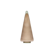 Load image into Gallery viewer, Erica Ribbed Tree Ornament in Brown
