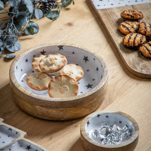 Load image into Gallery viewer, Starry Serving Bowl in White
